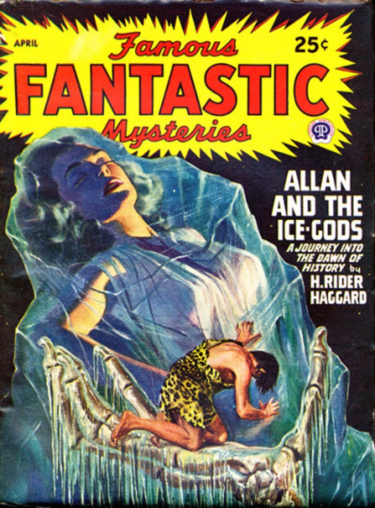 Famous Fantastic Mysteries April 1947 April 1947 magazine back issue cover