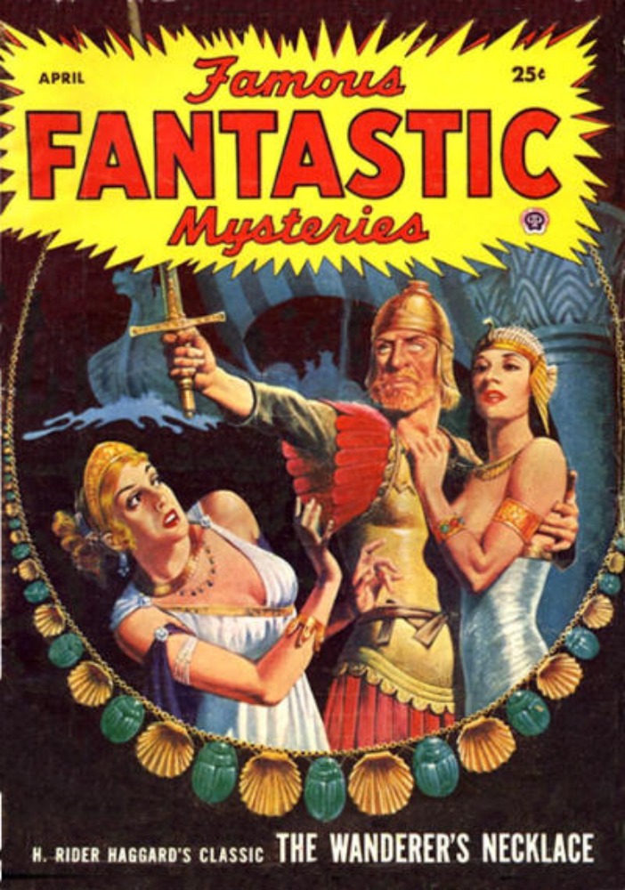 Famous Fantastic Mysteries April 1953 April 1953 magazine back issue cover
