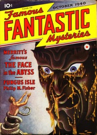 Famous Fantastic Mysteries October 1940 magazine back issue cover