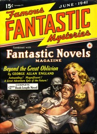 Famous Fantastic Mysteries June 1941 magazine back issue cover