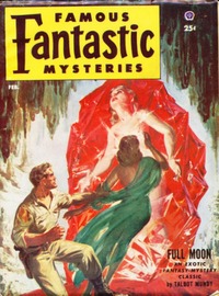 Famous Fantastic Mysteries February 1953 magazine back issue cover
