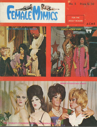 Female Mimics Vol. 1 # 5 magazine back issue cover