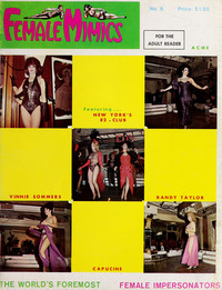 Female Mimics Vol. 1 # 6 magazine back issue cover