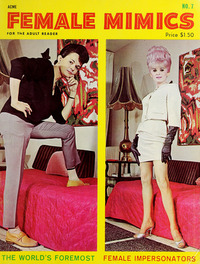 Female Mimics Vol. 1 # 7 magazine back issue cover
