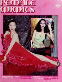 Female Mimics Vol. 5 # 1 magazine back issue cover
