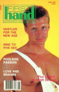 First Hand June 1987 magazine back issue cover