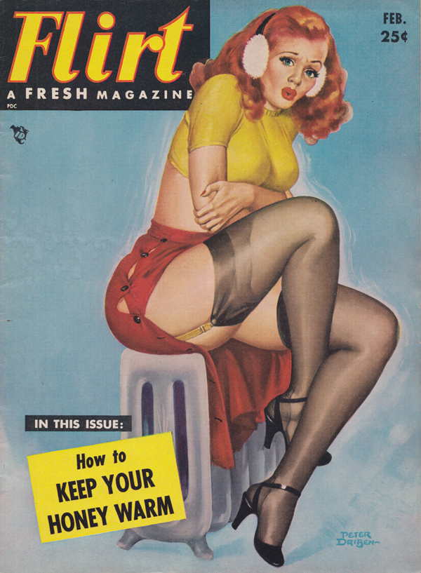 Flirt February 1952 February 1952 magazine back issue cover