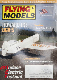 Flying Models March 2012 magazine back issue cover