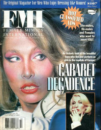 Female Mimics International Vol. 28 # 6 magazine back issue cover