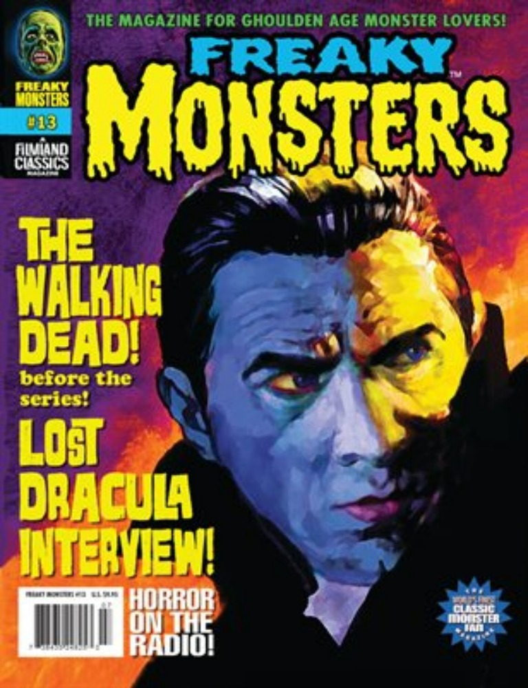 Freaky Monsters # 13 Number #13 magazine back issue cover