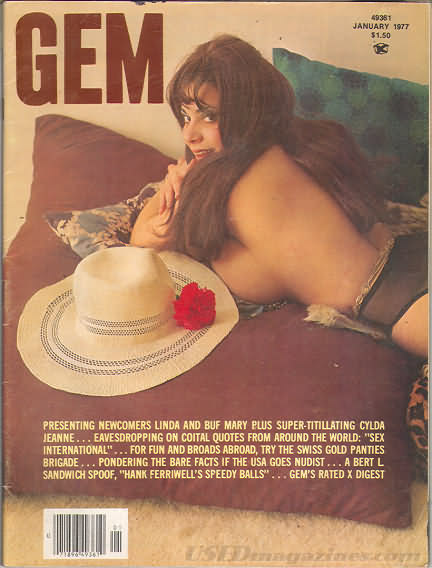 Gem January 1977 January 1977 magazine back issue cover