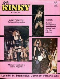Get Kinky # 7 magazine back issue cover