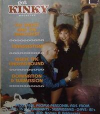 Get Kinky # 9 magazine back issue cover