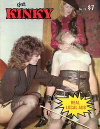 Get Kinky # 18 magazine back issue cover