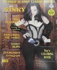 Get Kinky # 42 magazine back issue cover