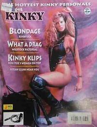 Get Kinky # 58 magazine back issue cover