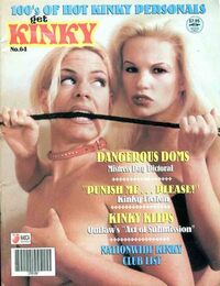 Get Kinky # 64 magazine back issue cover