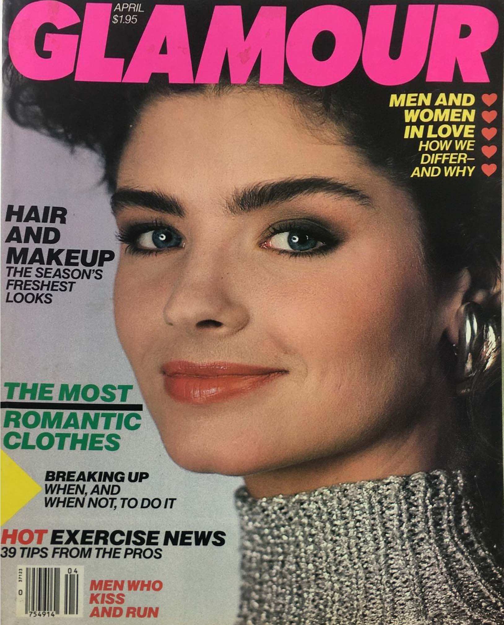 Glamour April 1986 April 1986 magazine back issue cover