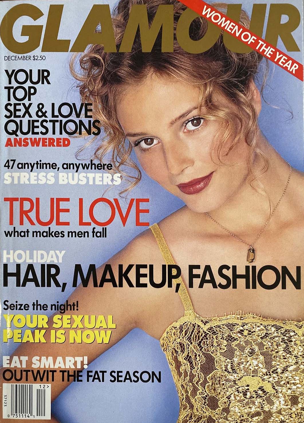 Glamour December 1996 December 1996 magazine back issue cover