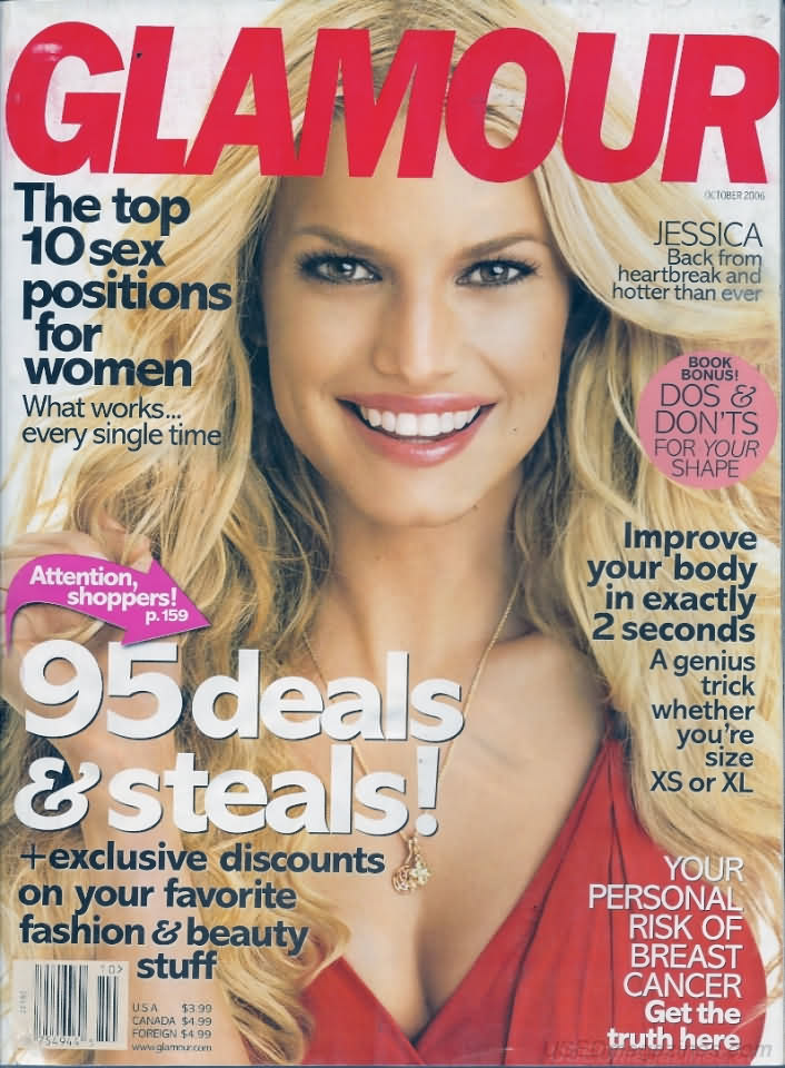 Glamour October 2006 October 2006 magazine back issue cover