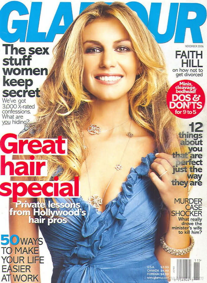 Glamour November 2006 November 2006 magazine back issue cover