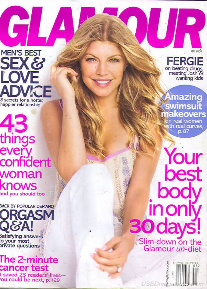 Glamour May 2008 May 2008 magazine back issue cover