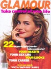 Glamour January 1992 magazine back issue cover