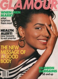 Glamour May 1992 magazine back issue cover