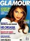 Glamour February 1996 magazine back issue cover
