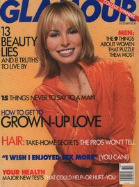 Glamour October 1996 magazine back issue cover