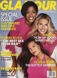 Glamour November 1996 magazine back issue cover