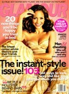 Glamour October 2005 magazine back issue cover