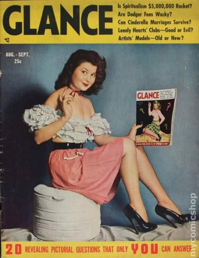 Glance August/September 1948 August 1948 magazine back issue cover