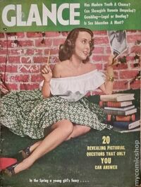 Glance July 1949 magazine back issue cover