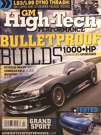 GM High-Tech Performance July 2010 magazine back issue cover