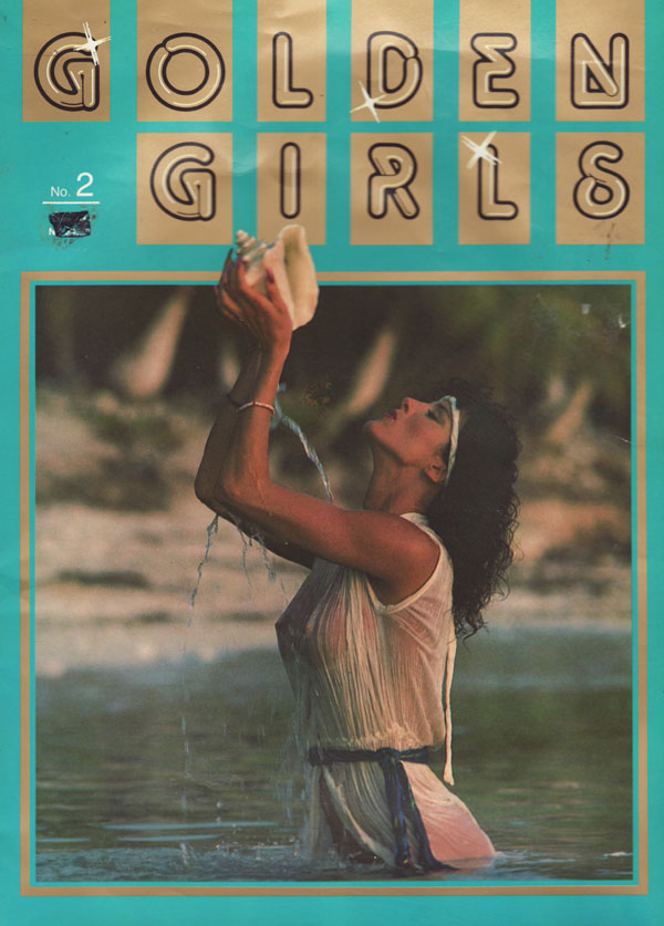 Golden Girls # 2 Number #2 magazine back issue cover
