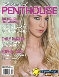 Girls of Penthouse January/February 2016 magazine back issue cover