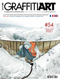 Graffiti Art # 54, February/March 2021 magazine back issue cover