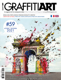 Graffiti Art # 59, October/November 2021 magazine back issue cover