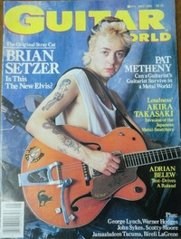 Guitar World May 1985 magazine back issue cover