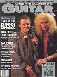 Guitar World April 1989 magazine back issue cover