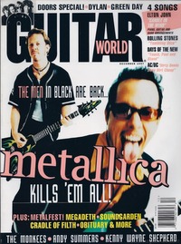Guitar World December 1997 magazine back issue cover