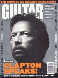 Guitar World May 1998 magazine back issue cover