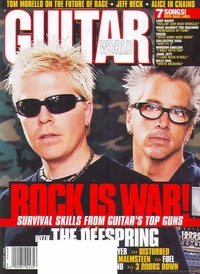 Guitar World February 2001 magazine back issue cover