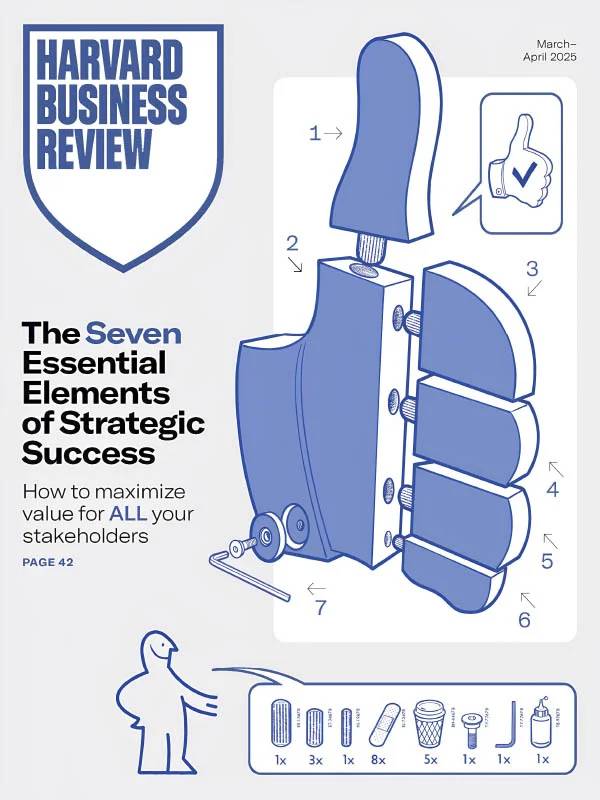 Harvard Business Review March/April 2025 March 2025 magazine back issue cover