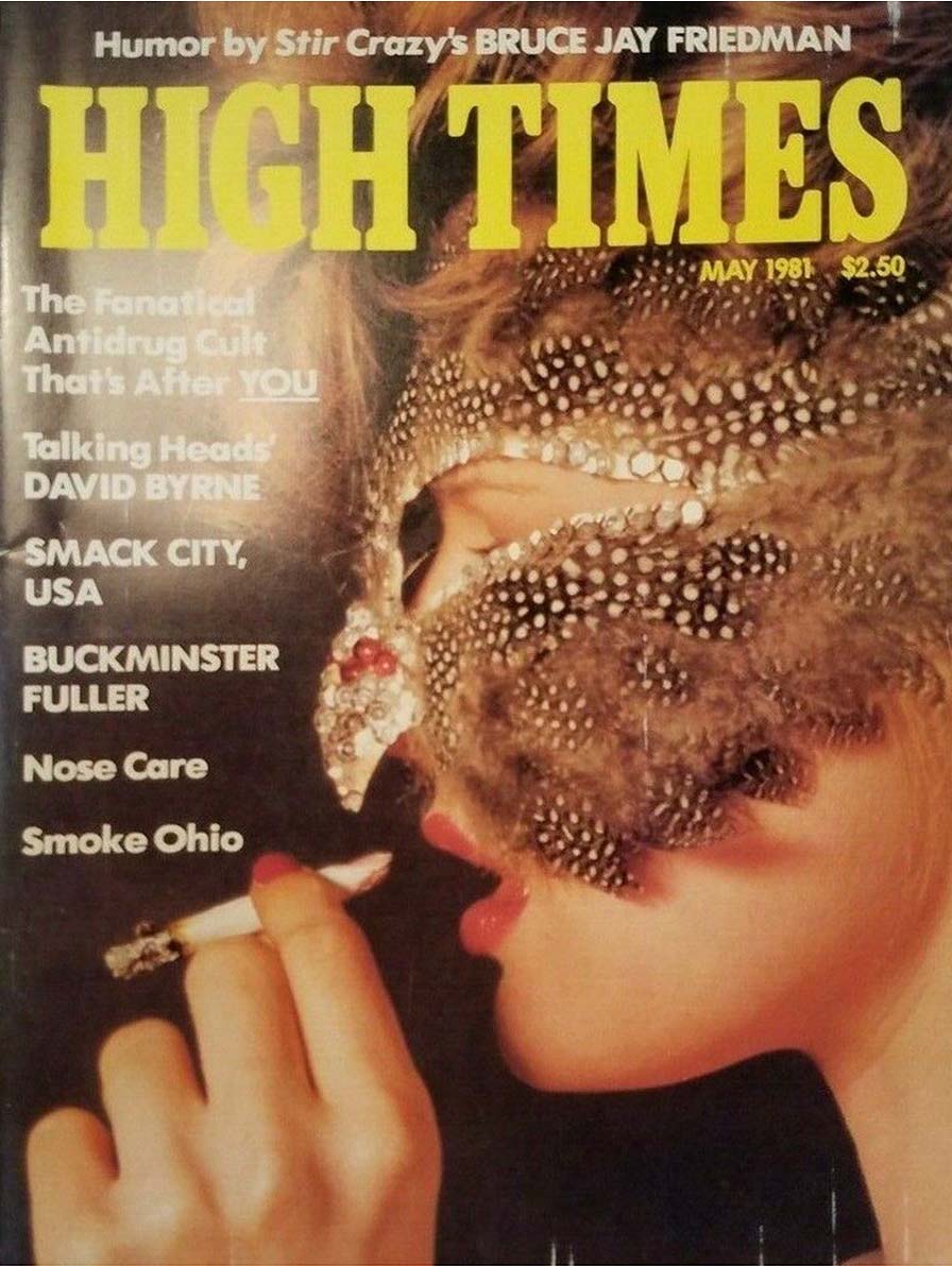 High Times May 1981 May 1981 magazine back issue cover