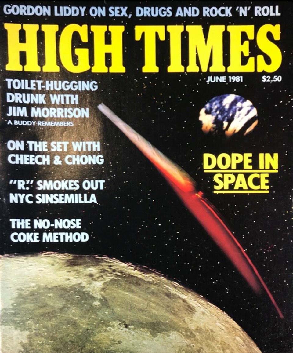 High Times June 1981 June 1981 magazine back issue cover