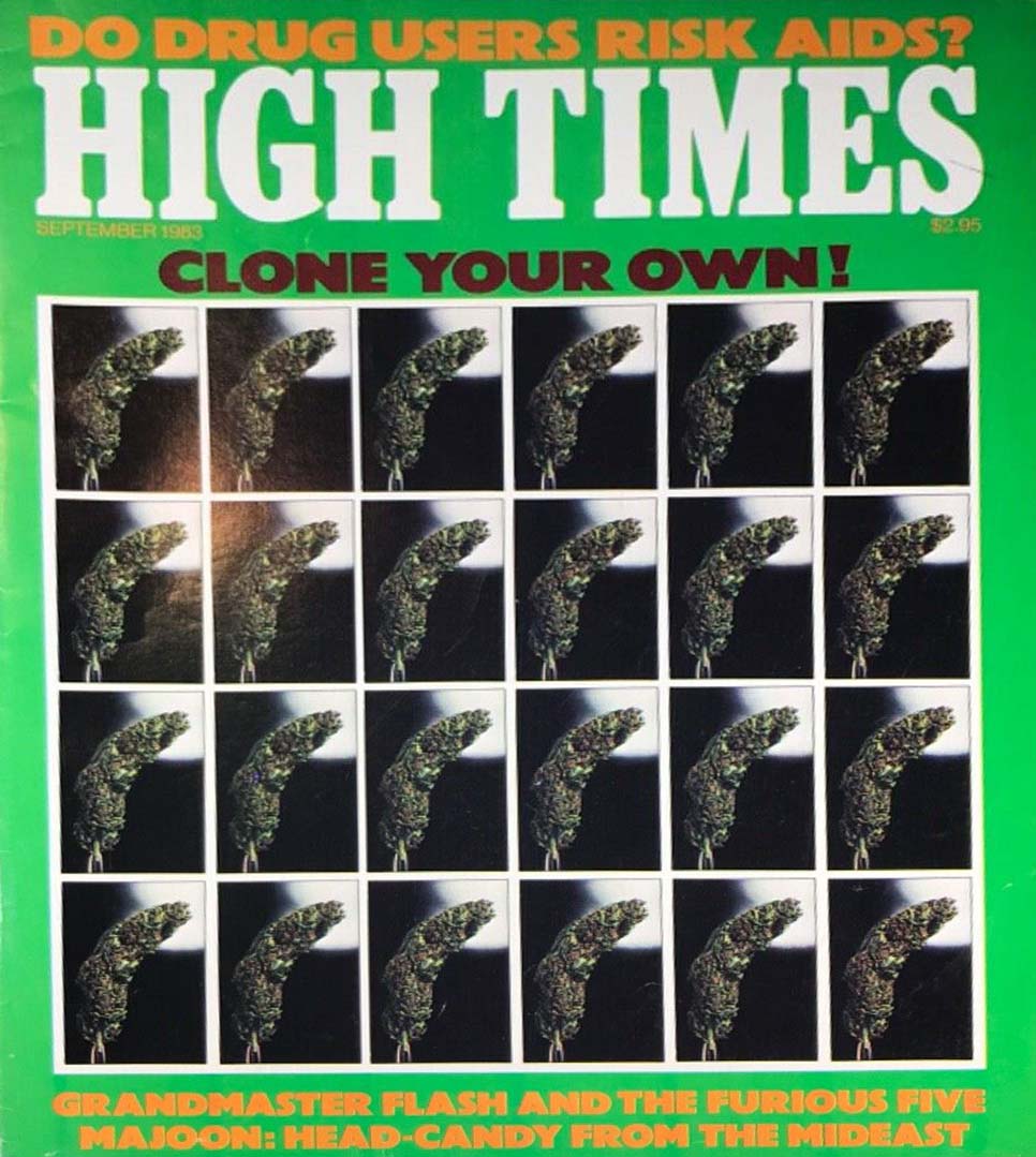 High Times September 1983 September 1983 magazine back issue cover