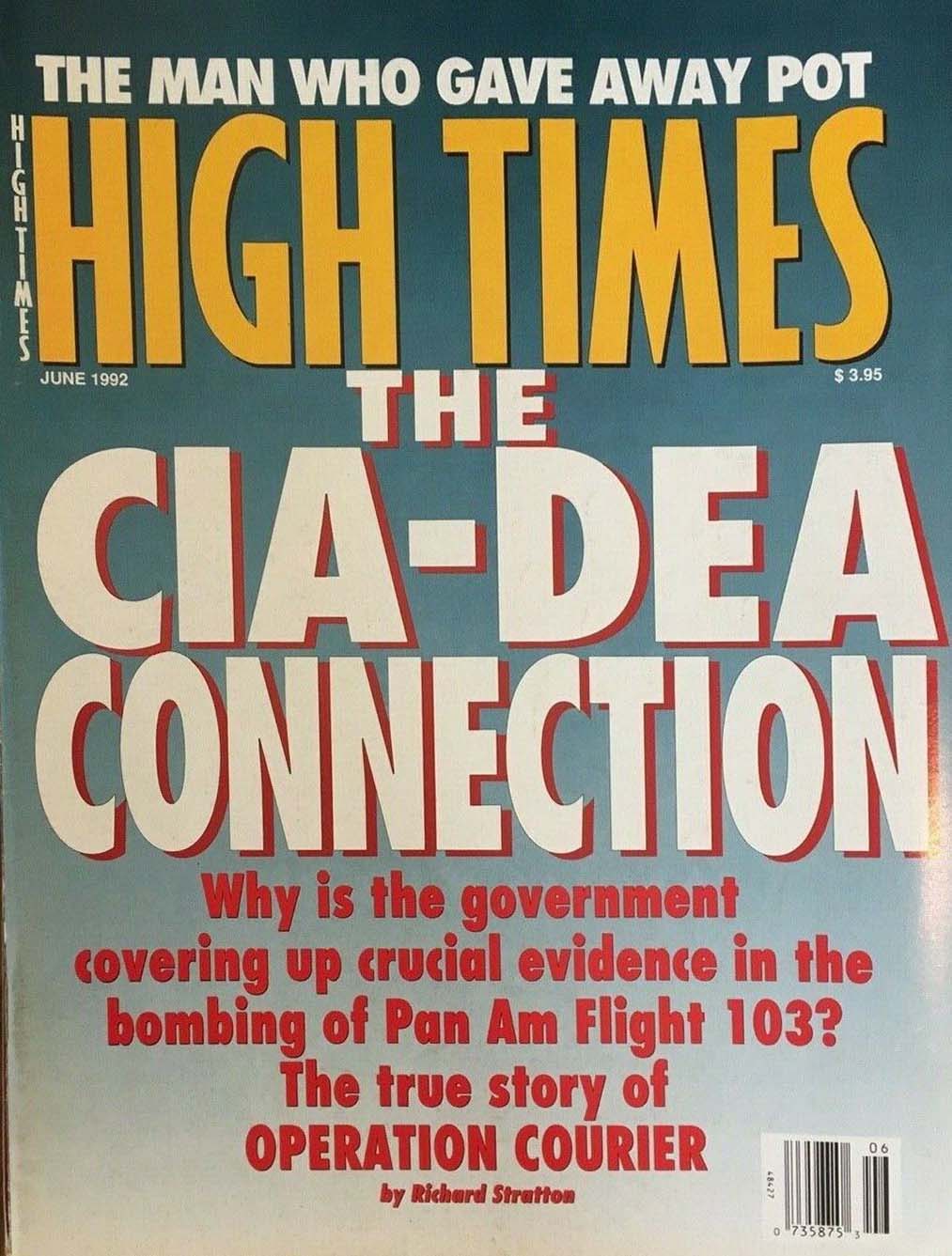 High Times June 1992 June 1992 magazine back issue cover