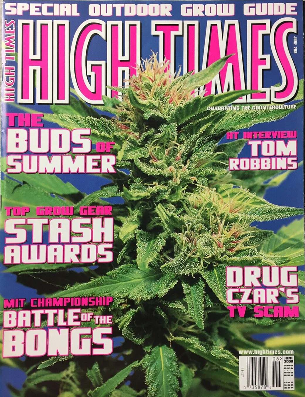 High Times June 2000 June 2000 magazine back issue cover